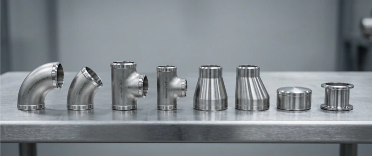 Duplex pipe fittings