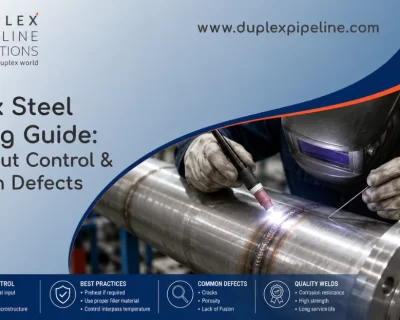Duplex Steel Welding Guide: Heat Input Control & Common Defects