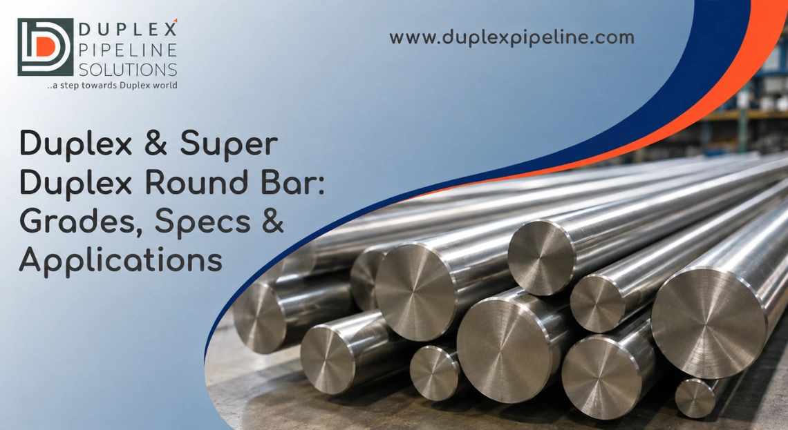 Duplex & Super Duplex Round Bar: Grades, Specs & Applications