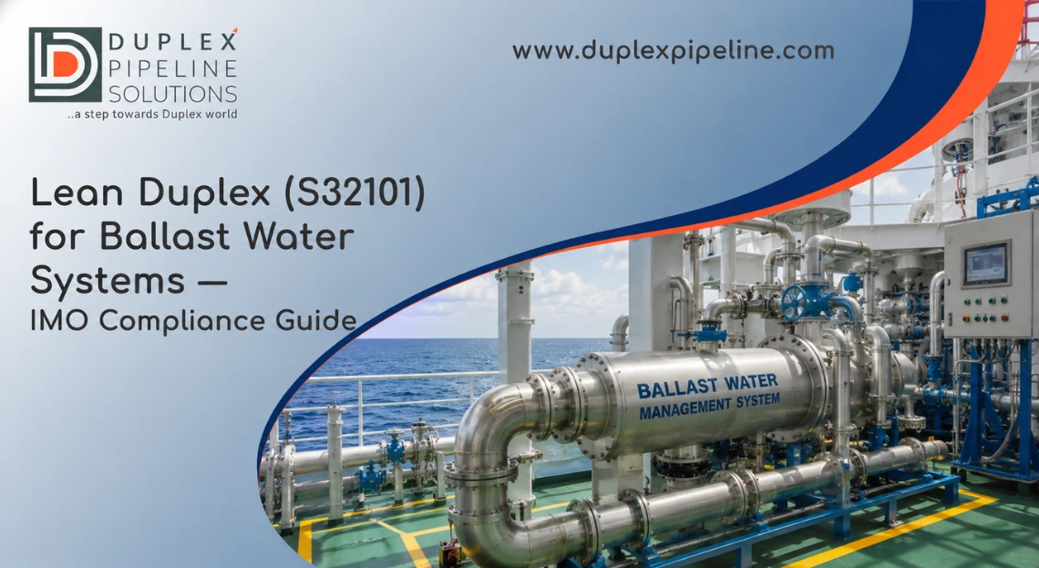 Lean Duplex (S32101) for Ballast Water Systems IMO Compliance Guide