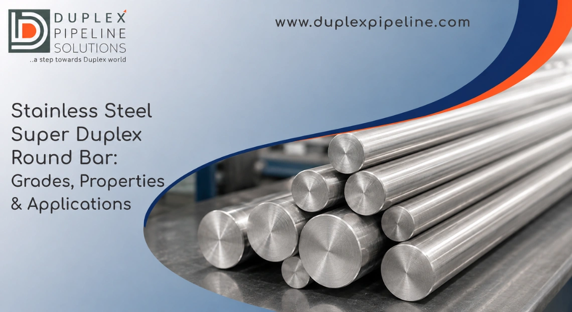 Stainless Steel Super Duplex Round Bar: Grades, Properties & Applications