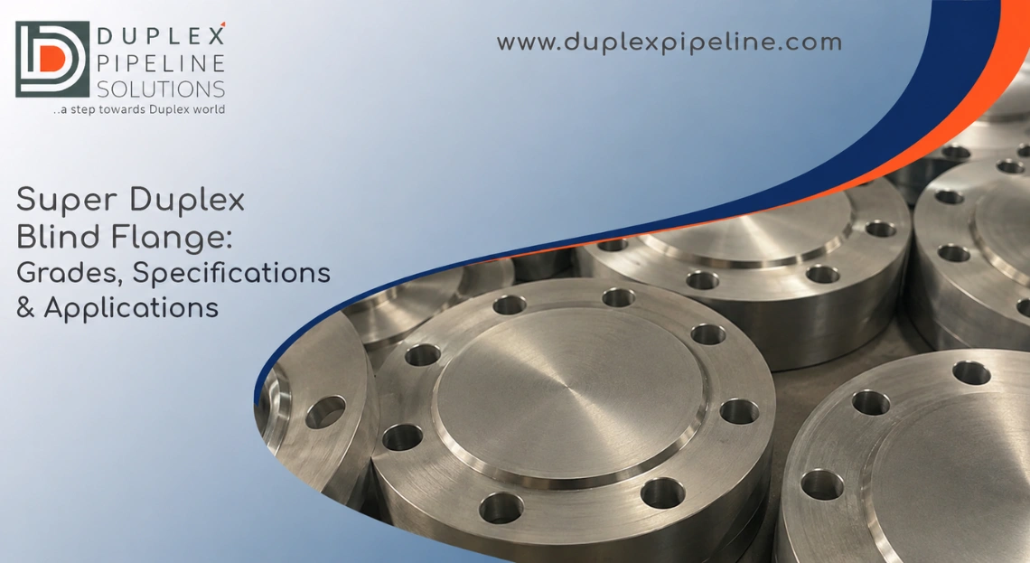Super Duplex Blind Flange: Grades, Specifications & Applications